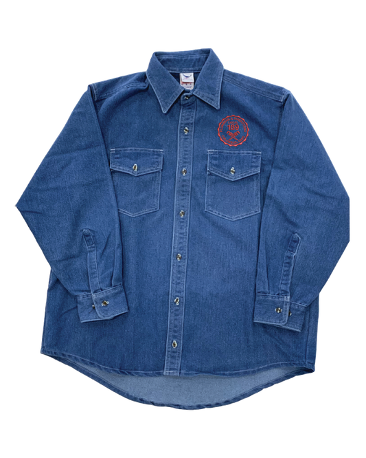 Local 189 Long Sleeve Denim T-shirt