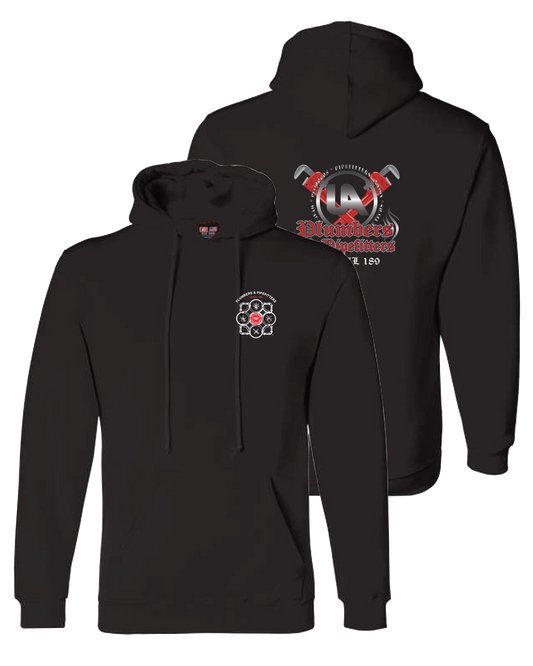 Local 189 Plumber & Pipefitters Bayside Pullover Hoodie