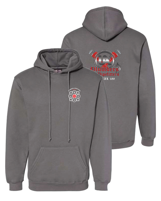 Local 189 Plumber & Pipefitters Bayside Pullover Hoodie