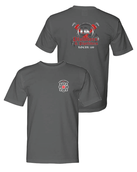 Local 189 Plumber & Pipefitters Moisture wicking T-shirt